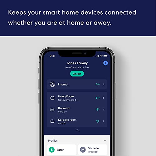 Amazon eero 6+ Whole Home mesh WiFi 6 router system builtin Zigbee smart home hub 3pack