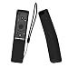 SIKAI Silicone Protective Case for Samsung BN59-01312A OneRemote Shockproof Skin-Friendly Anti-Slip Battery Cover for Samsung QLED 8K TV Remote Anti-Lost with Remote Loop (Black)