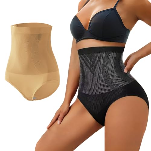 2XK-NOV Braguitas Levanta Gluteos para Mujer, Cintura Alta, Bragas Fajas Reductoras Abdomen, Ropa Interior, Calzoncillos Que Moldean la Figura (FR/ES, Letras, XL, Regular, Regular, 2, Negro + Beige) 2XK-NOV Braguitas Levanta Gluteos para Mujer, Cintura Alta, Bragas Fajas Reductoras Abdomen, Ropa Interior, Calzoncillos Que Moldean la Figura (FR/ES, Letras, XL, Regular, Regular, 2, Negro + Beige)