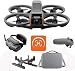 DJI Avata 2 Fly More Combo (1 Akku) Bundle, FPV-Drohne mit 4K-Kamera, mit Propellerschutz, Flips/Rollen auf Tastendruck, POV Content Kamera-Drohne, inkl. Goggles 3 und RC Motion 3