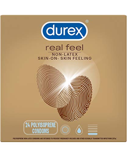 Durex Avanti Bare RealFeel Non-Latex Condom, 24 ct (Pack of 3)