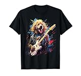 Golden Retriever Dog Rockstar