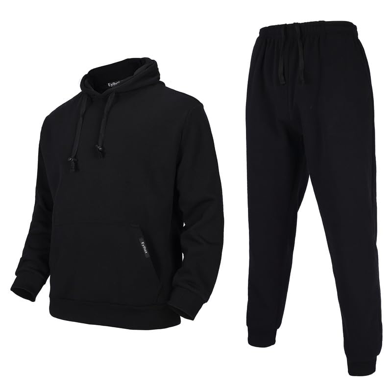 Size 3XL Tanderin Men's Tracksuit Athletic Zipper Pockets Casual Sport Jogging Sweatsuit Sweatpant 2 Piece Tracksuit Set With Pocket