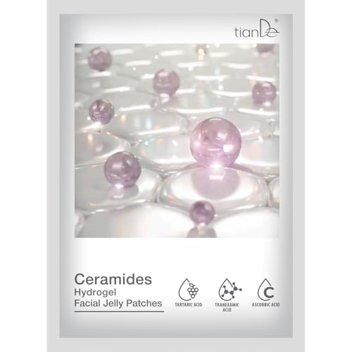 Parches faciales de hidrogel de ceramidas TianDe, 4 unidades x 3 g