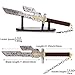 22''Fushiguro Toji Sword Metal 1:1 Replica Sword Not Sharp, Equipped with Display Rack, Suitable for jjk Cosplay and Decoration