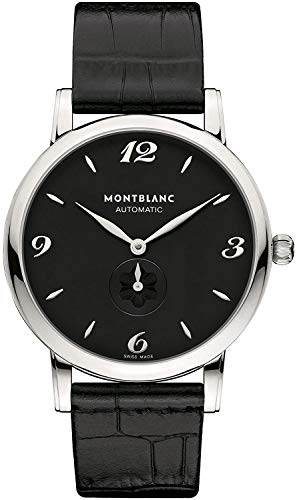 Montblanc Star Classique Acier Automatic Black Dial Men's Watch 107072