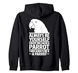 Photo Gallery be a parrot divertente pappagallo felpa con cappuccio Photo Gallery be a parrot divertente pappagallo felpa con cappuccio