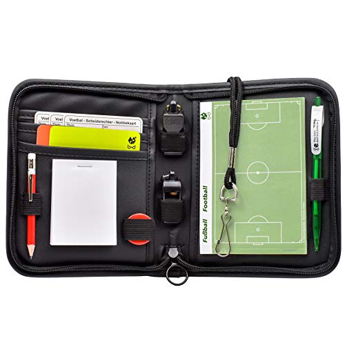 Bloc-notes arbitre football B + D pour gérer vos matchs de ligue