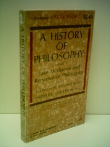 History of Philosophy, Volume 3, Part 2