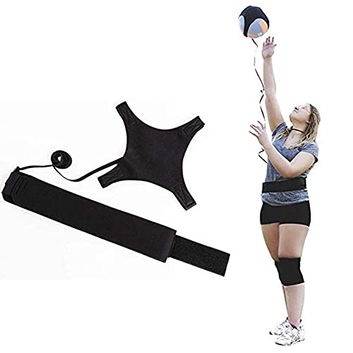 Vrttlkkfe Equipamento de Treinamento de Voleibol, Treinador PráTico para Futebol, Treinador de Saque