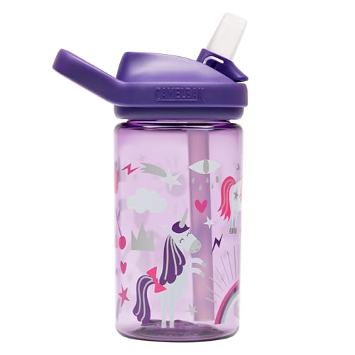 Image of CamelBak Eddy+ Kids Bite Valve Straw Tritan Renew Water Bottle | Kids, with Tritan Renew