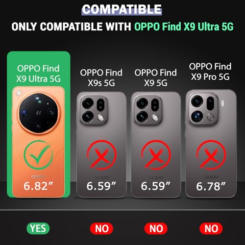 Image of TheGiftKart Hybrid Shockproof Back Cover Case for Oppo Find X9 Ultra 5G Compatible with MagSafe | Camera Protection Module | Hard Back Cover Case (PC & TPU, Translucent Smoke Matte Back, Black Sides)