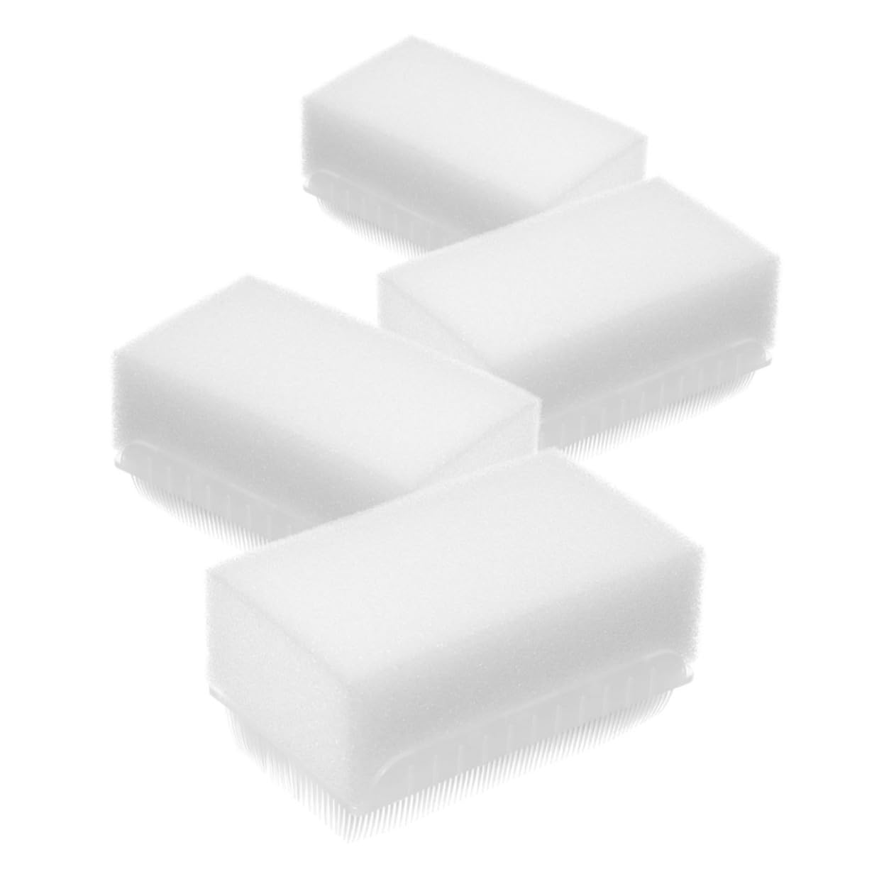 Housoutil 5 Series Dispositivo De Entrenamiento Sensorial Focus Pequeño Bath Pincel Cepillo De Esponja De Baño Cepillo De Peine De Bebé El Plastico 4 Piezas X 5