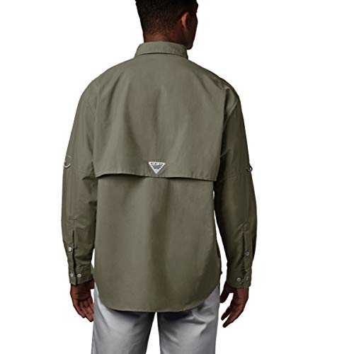 Image of Columbia Men's Bahama II Long Sleeve Shirt, Sage, XX-Large
