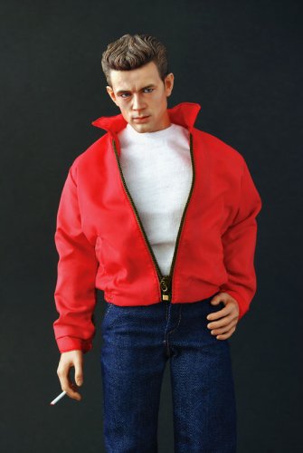 マテル社　ジェームスディーン　フィギュア Amazon.co.jp: Star Ace Toys James Dean(反乱バージョン)1:6