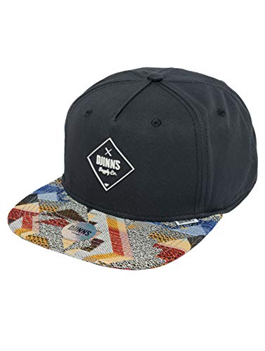 Djinns Snapback Cap 5P SB Rubber Aztek Navy Dunkelblau, Size:OneSize