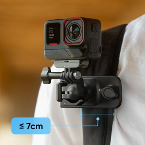 Bandoulière et clip de fixation pour caméra d'action GO 3 support de ceinture de sac à dos robuste