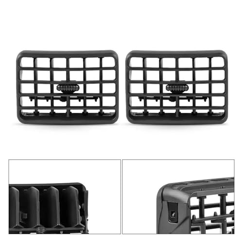 Rejilla ventilación central delantera de salpicadero coche 5506335010 de 2 unidades 3