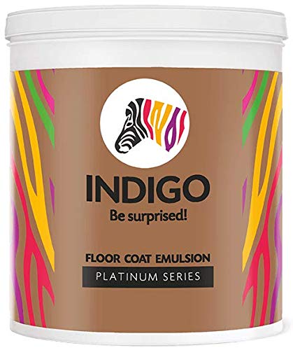 indigo Platinum Floor Paint 1ltr yellow