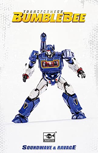 Dpfhl Trumpeter Soundwave & Ravage Smart Model Kit Action Figure #TOP2