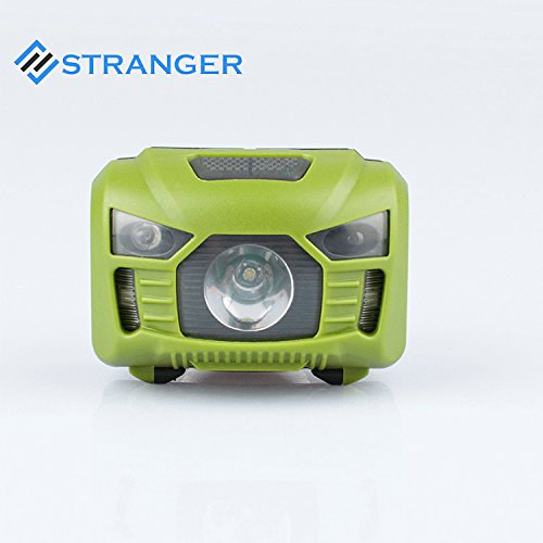 Preisvergleich Produktbild Stirnlampe, Gestensteuerung, LED, aufladbar, USB, Kopflampe
