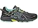 ASICS Women's Womens Gel-Venture 6 Athletic Shoe, Black/Carbon/Green, 7.5 Medium US