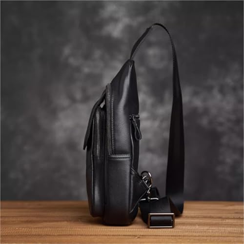 Vertical Vintage PU Leather Satchel Pouch, Waterproof, Messenger Bag, for Travel Work Business, for Women Men4