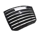 Compatible for Toyota GT86 86 Subaru BRZ TRD Air Outlet Diffuser Shutter Car Rear Window Louver Top Wing Spoiler Rear Sun Shade Blinds(TRD Bright Black)