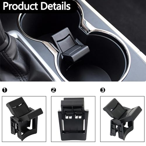 Divisor para Porta Vasos Central Toyota Highlander miniatura 4