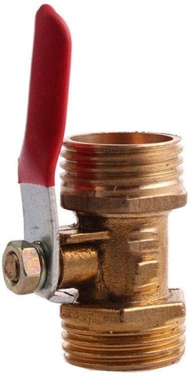 M14 M20 1/4 "1/2" BSP Maschio Femmina Valvola Rubinetto In Ottone Con Maniglia Per Scolapiatti - Foto 6