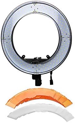 LED 13.4" Ring Light Selfie SMD Circle Lights 40W 5500K/3200K Dimmable Lamp Bulbs for Camera Photography Studio Phone Video