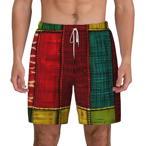 Traje de baño de estilo africano transpirable bañador de playa para hombre
