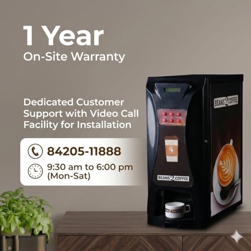 Image of 2 Lane Premix Vending Machine, Hot and Cold Beverage Dispenser, 500-1000 Cups Capacity