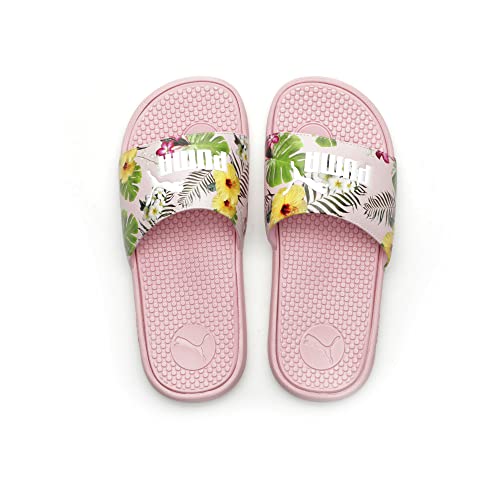 PUMA PUMA Cool Cat Sport Sandal, Parfait Pink-Yellow Pear White, 6 US Unisex Big Kid