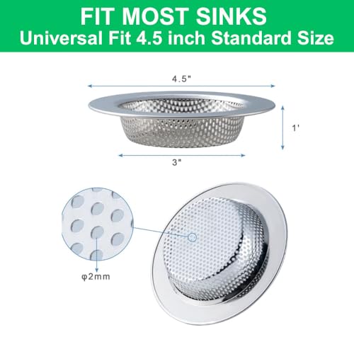 Colador para fregadero de cocina Miljö acero inoxidable 2 unidades miniatura 6
