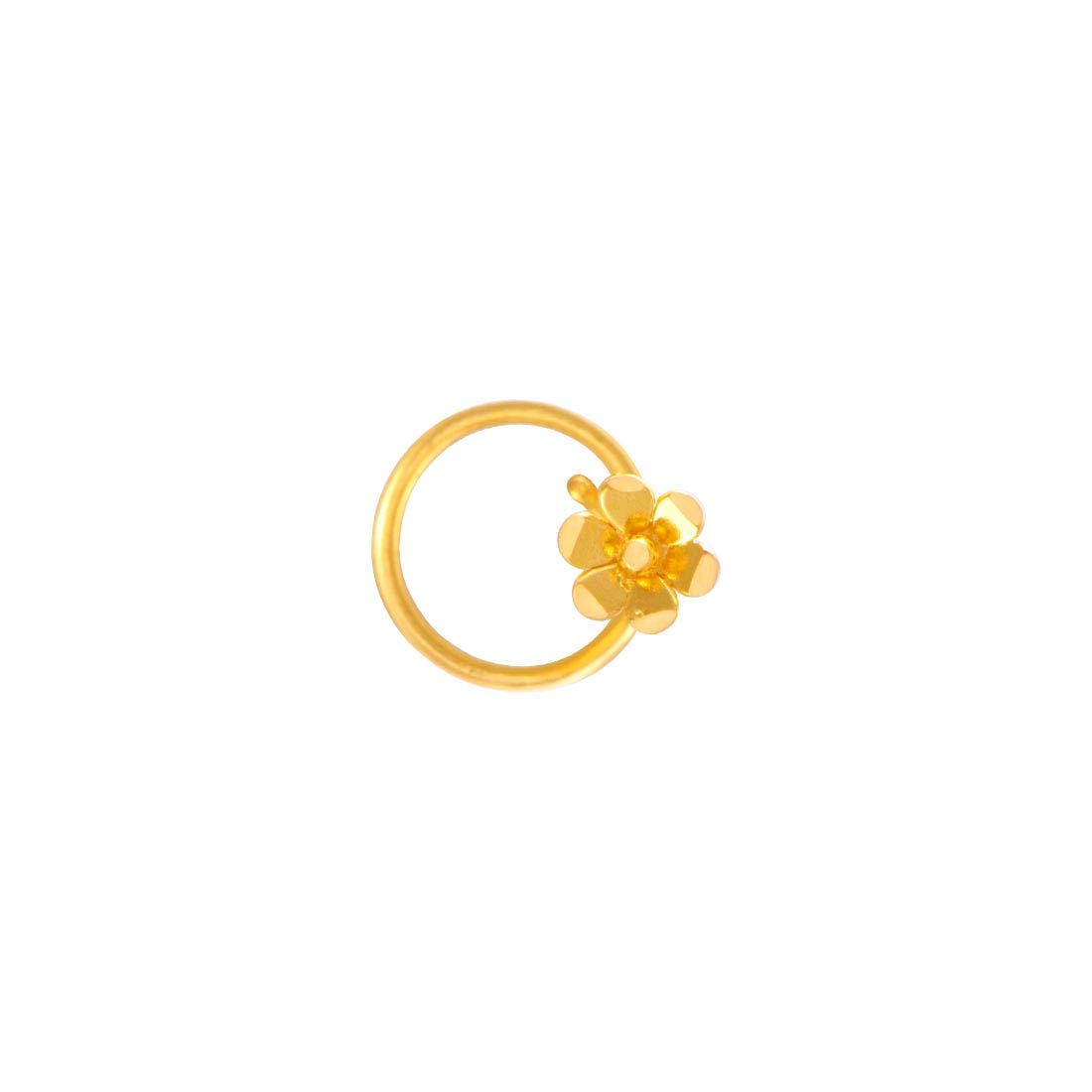 P.C. Chandra Jewellers 22k (916) Yellow Gold Nose Ring (B08J3XWJ2H) Amazon Price History, Amazon Price Tracker