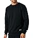 Produktbild COMEOR Sweatshirt Herren Pullover Ohne Kapuze (Schwarz L)