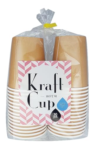 アートナップ 紙コップ 厚紙タイプ 280ml 30個入 KR-102（Amazon）