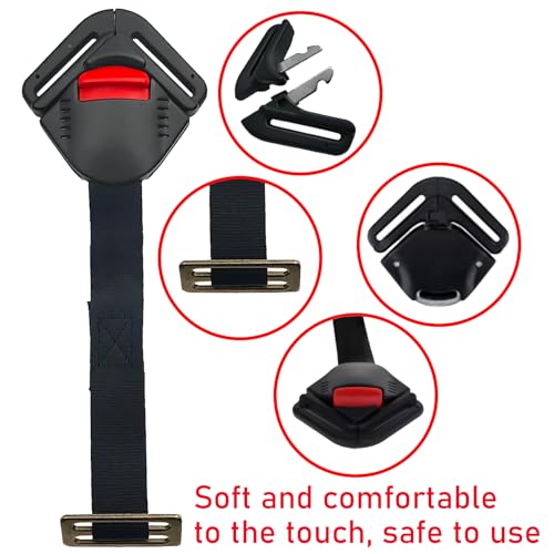 Image of Universal Seat Chest Harness Clip and Seat Chest Harness Locking Buckle Universal Replacement Adjustable Guard