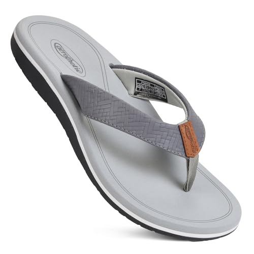 Image of AEROTHOTIC Beach Sandals for Woman Non Slip Flip Flops Quick Dry Slippers