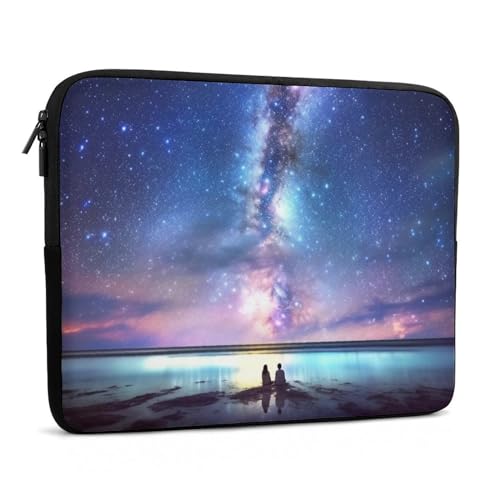 Funda para laptop 13 pulgadas diseño Starry Sky Beach Lovers miniatura 3