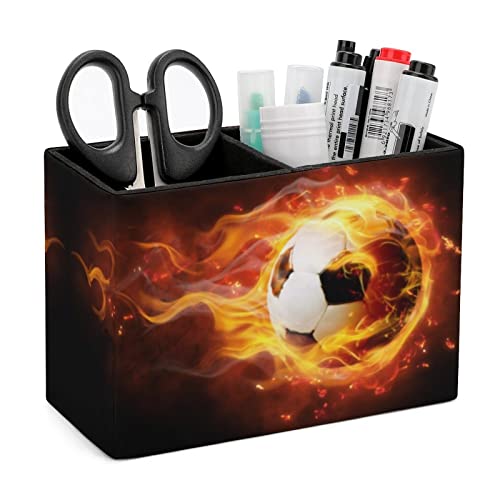 Soccer Ball Pen Holder for Desk