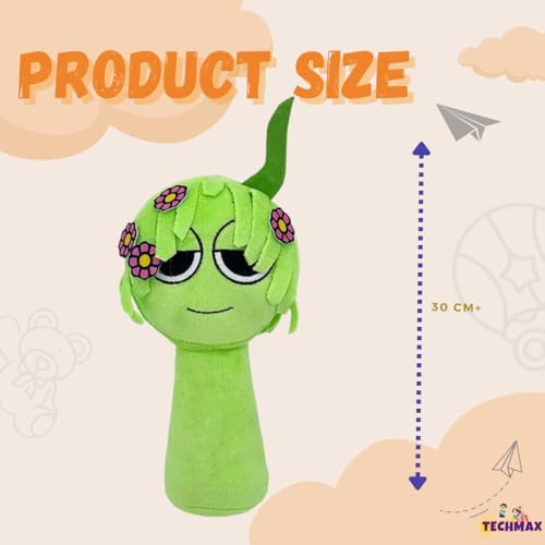 Image of Customized Text Green Sprunki Plush Toys