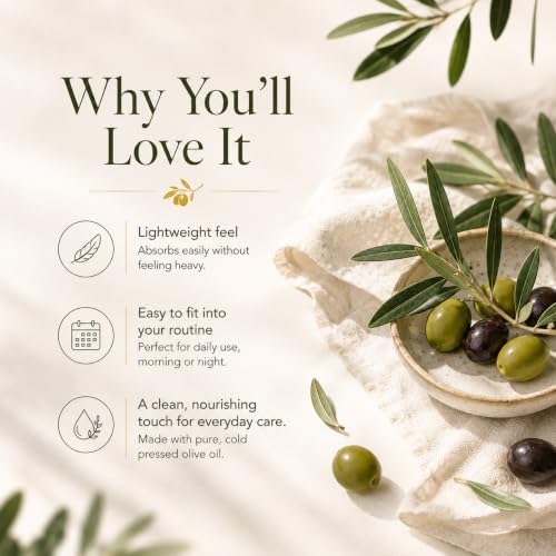 Image of TMPE Cold Pressed Olive Oil for Hair Growth & Skin - Olive Hair Oil for Deep Nourishment, Frizz Control & Smooth Shiny Hair | Body Massage Oil - 30ml
