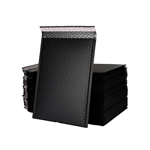 HAPINARY 25pcs Packaging Bag Bubble Storage Bag Bag Lightweight Bubble Bag Postal Bag Foam Padding Bubble Pouch Packing Pouch Black