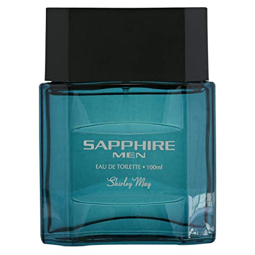 Shirley May Sapphire Pour Homme Eau de Toilette EDT Fragrance Spray For Men - 100ml