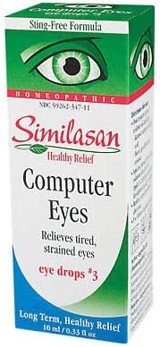 Similasan Computer Eye Relief Eye Drops, 0.33 Fluid Ounce (3)