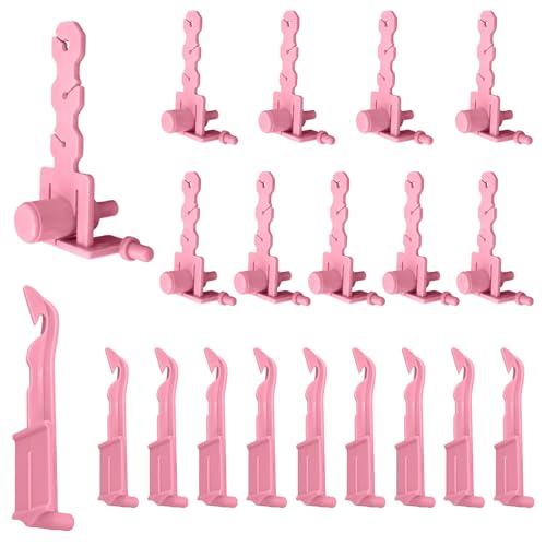 20Pcs Knitting Machine Tensioners and Needles Knitting Machines Tension Rod Adapter Set Compatible with Sentro 22 32 40 48