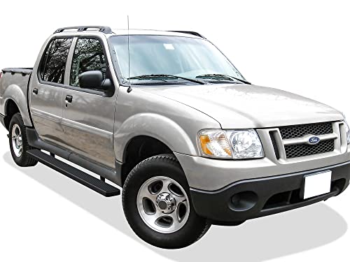 Estribos Tuxtreme Negros Mate 6 pulgadas para Ford Explorer miniatura 6
