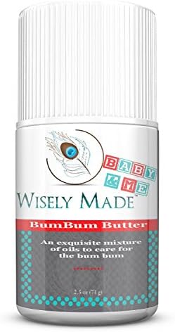Organic Petroleum Free Natural Diaper Balm (2.5 oz)- Diaper Ointment Stick Helps Avoid, Soothe & Care for Rashes, Eczema and Sensitive skin - Safe on Cloth Diapers, No-Mess Application- Wisely Made